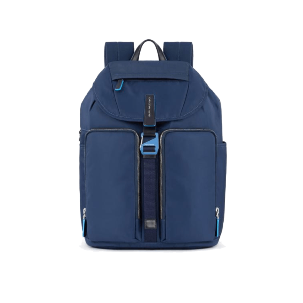 輕量後背包 回收再製尼龍 適用14吋筆電 CA5698RY-黑藍兩色-Ryan系列-義大利Piquadro皮亞諾