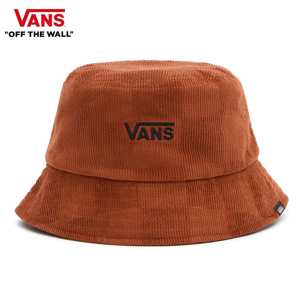 Vans Hankley 男女款橘紅色棋盤格漁夫帽