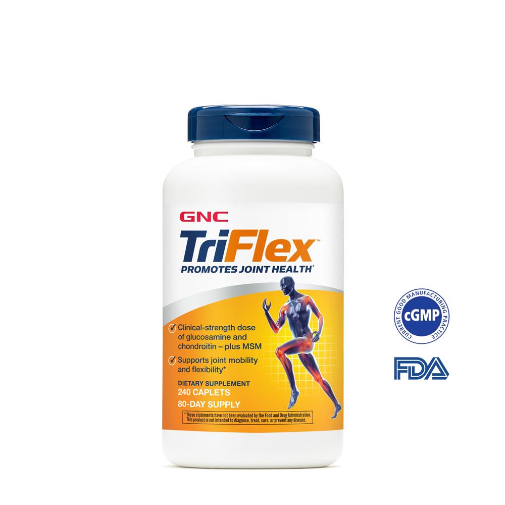 健安喜 固敏捷(240錠/瓶) (商品效期 2026/03/01)｜GNC TriFlex™ (240 Caplets)