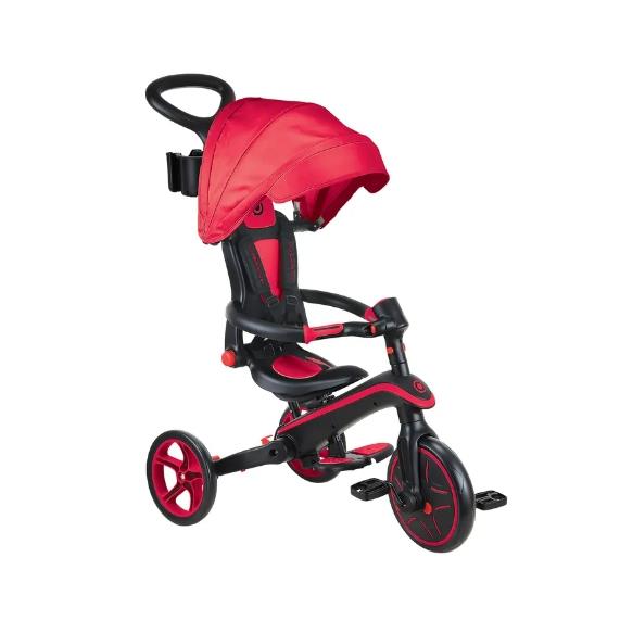 【領券折$399】GLOBBER 4合1 Trike多功能3輪推車折疊版-超跑賽車紅