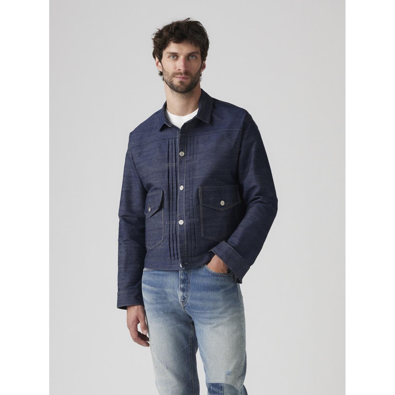 LEVI’S® VINTAGE CLOTHING 1879’s Pleated Blouse 丹寧牛仔外套  / LVC 人氣新品