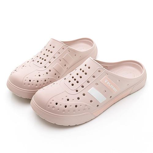 【零碼挖寶 第2雙再享75折】PLAYBOY 極致輕盈 透氣懶人休閒鞋-杏(Y9212)