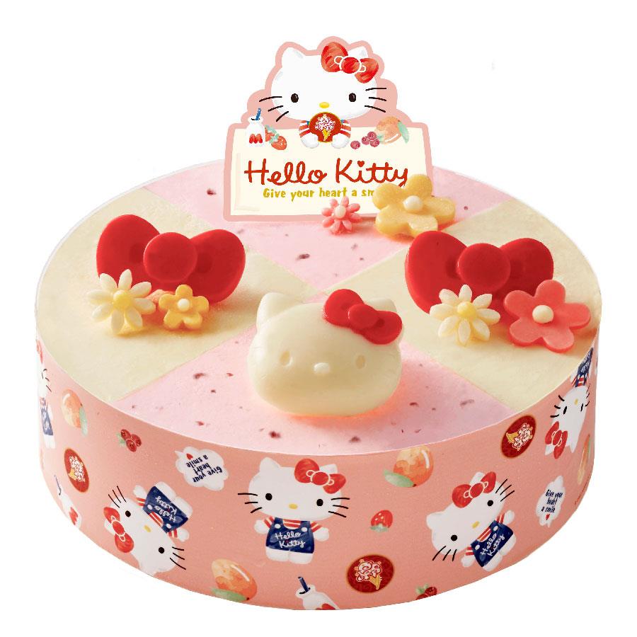 【COLD STONE】Hello Kitty粉嫩派對（6吋冰淇淋蛋糕）