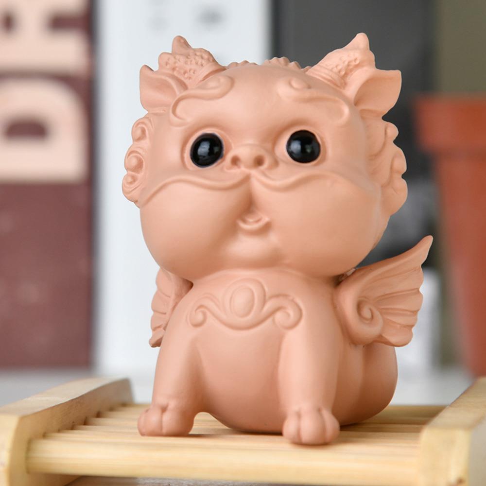 Q萌神獸小貔貅(珊瑚粉)－【招財、貴人、守庫】