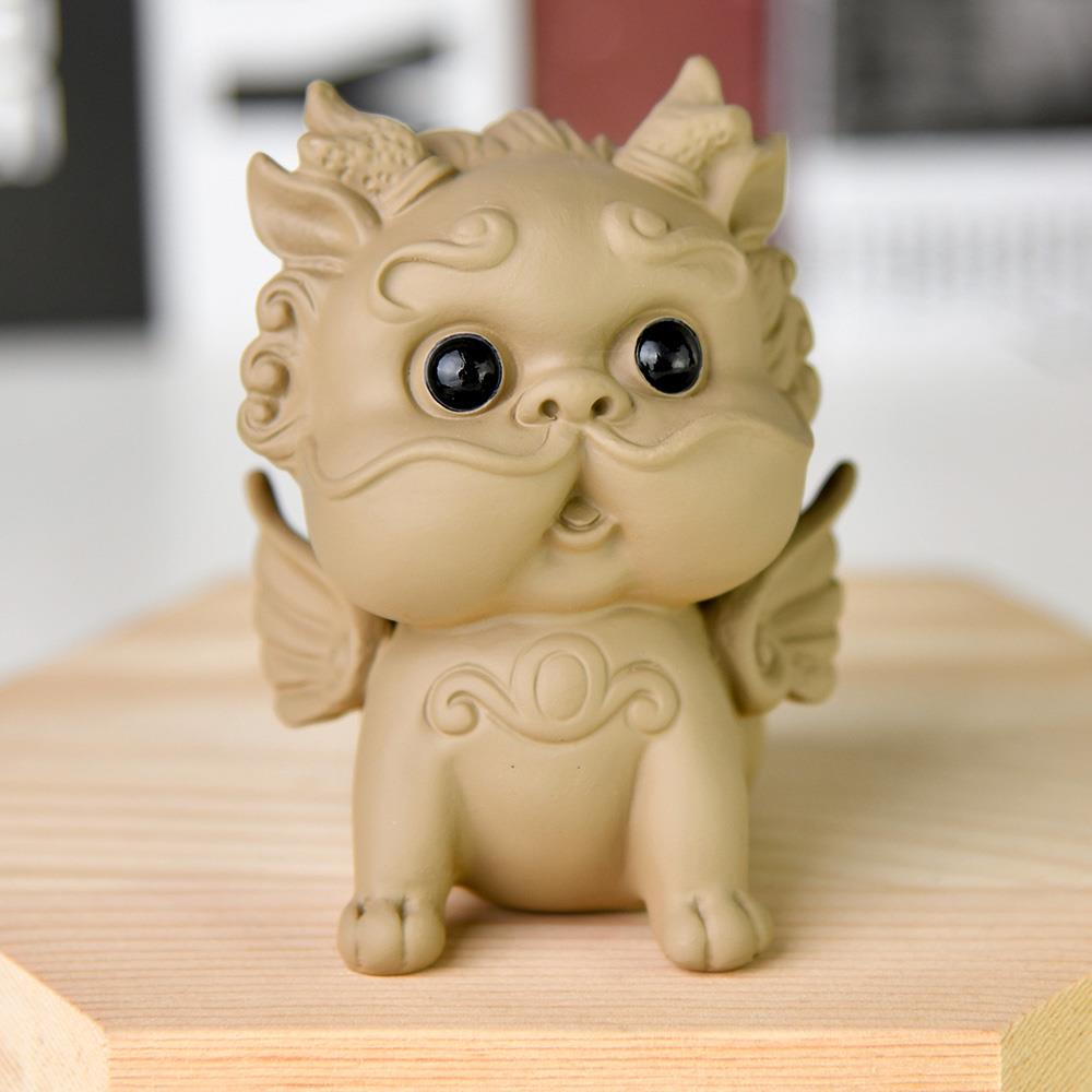 Q萌神獸小貔貅(奶茶棕)－【招財、貴人、守庫】