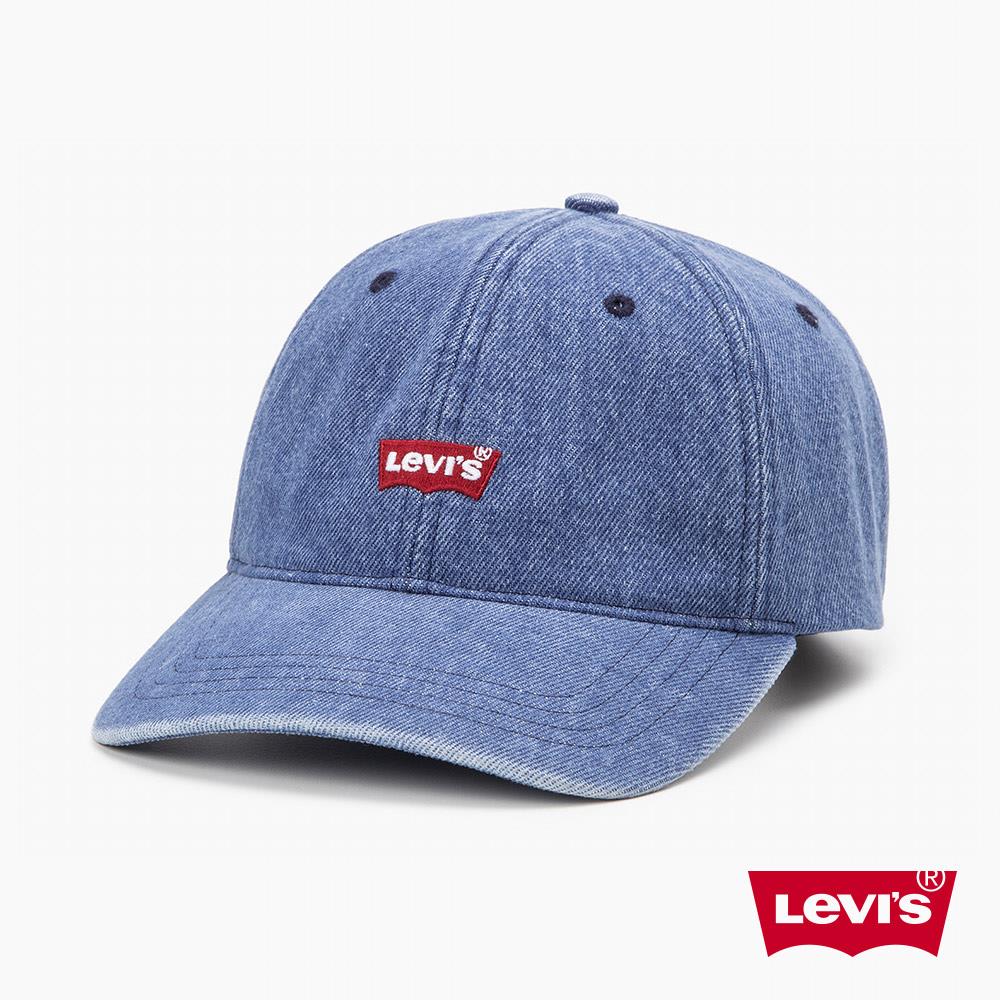 男女同款 可調式環釦丹寧棒球帽 / 經典Logo刺繡布章 人氣新品