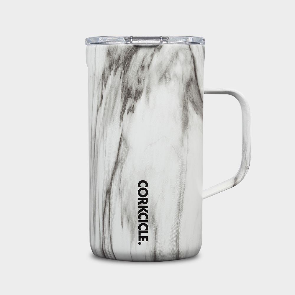 CORKCICLE 三層真空咖啡杯 650ML-大理石紋