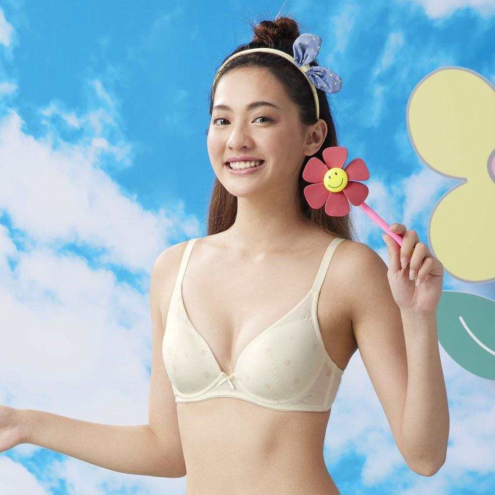 嬪婷-環保系列-零碳天絲™纖維 B-E罩杯內衣(溫柔黃) BB3665Y6