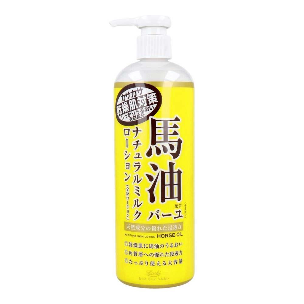 Loshi馬油保濕潤膚乳液485ml