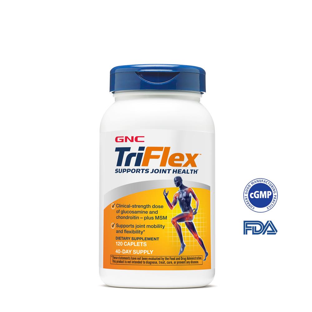 固敏捷(120錠/瓶)｜GNC TriFlex™ (120 Caplets)