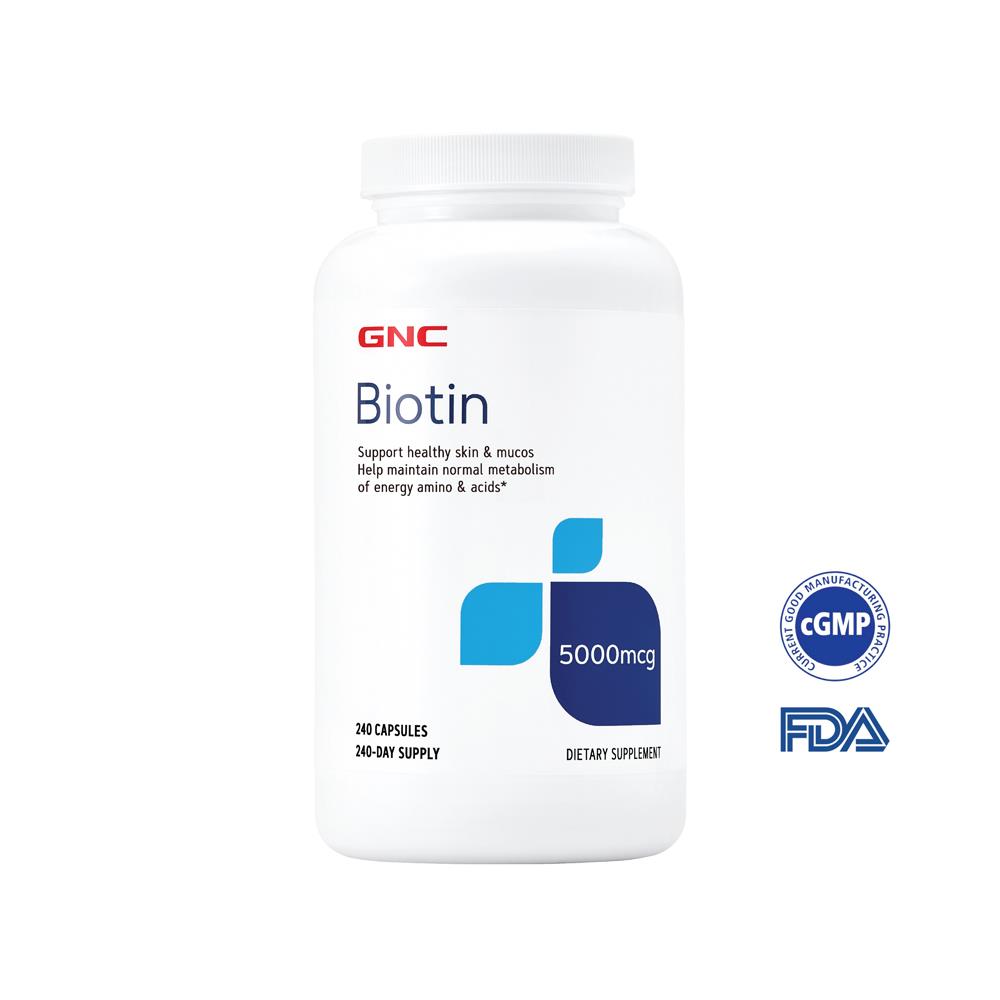 生物素 (240粒/瓶)｜GNC Biotin