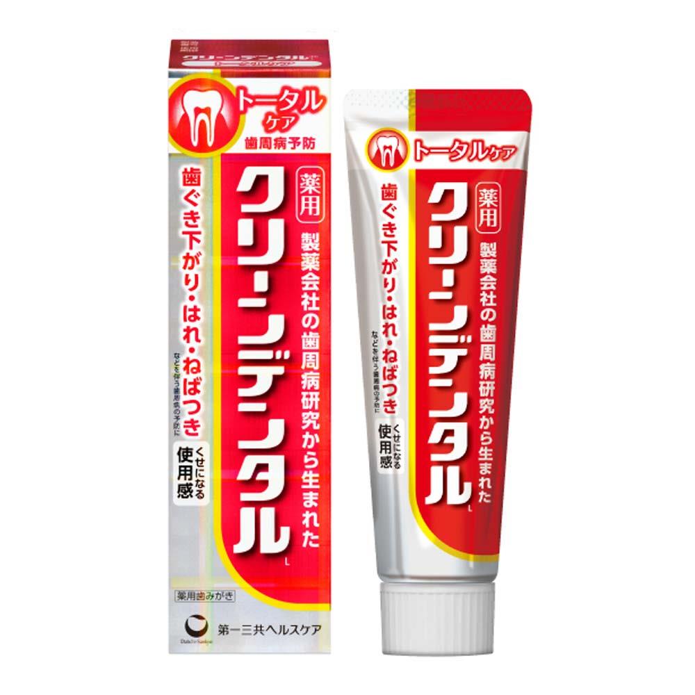 第一三共CleanDental牙膏100g紅管 全方位