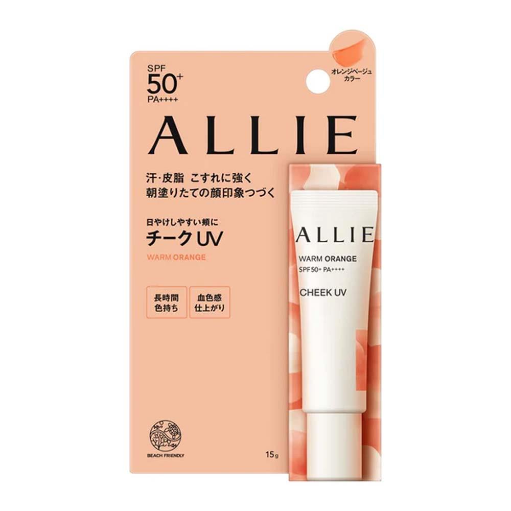 【官網限定販售】ALLIE持采絢色UV防曬頰彩_蜜色15g