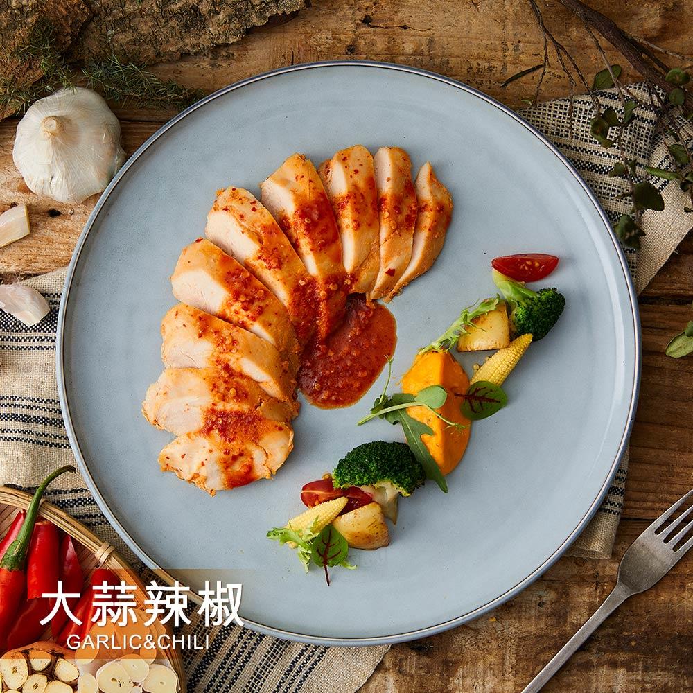 【自組Eat to Fit - 任選優惠組】大蒜辣椒 180g/包│舒雞胸│濃濃蒜香 x 新鮮辣椒，重口味愛好者激推│【野人舒食】原味美食專家