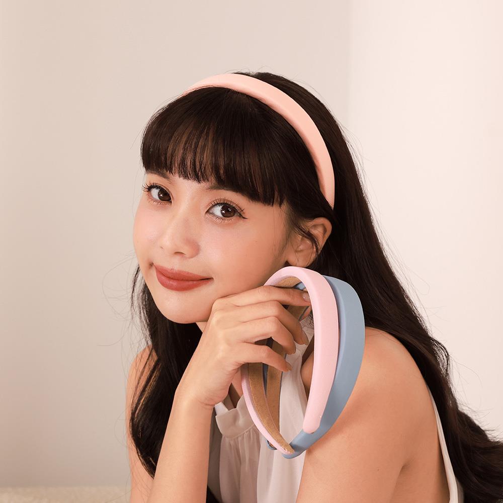 【花田囍飾】HB23068 素面糖果色系少女髮箍 (4色)