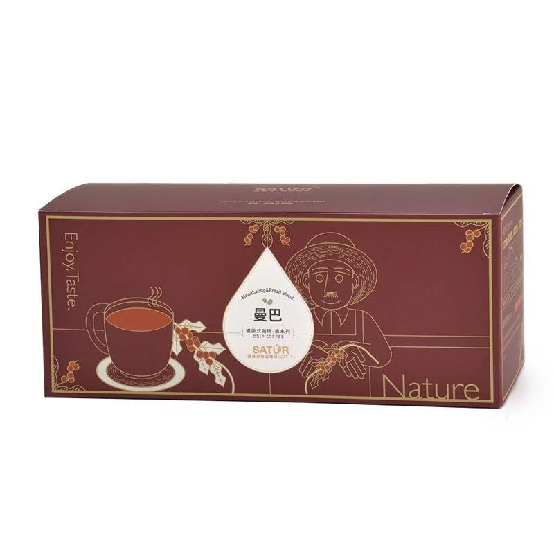 【薩圖爾精品咖啡】[ 農系列 ] 曼巴｜濾掛式咖啡 10gX24包/盒-廠商直送