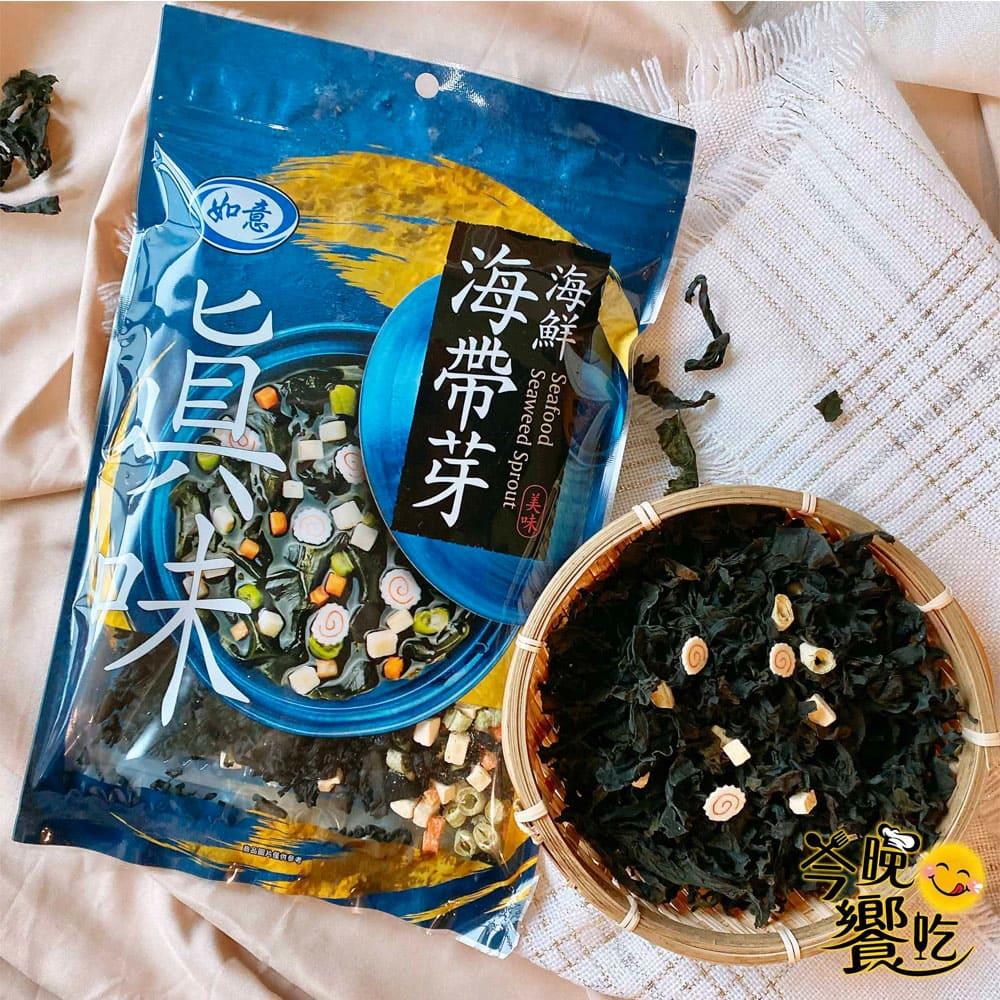 【如意】幼嫩海帶芽(海鮮)(80g±4.5%/包*10包)