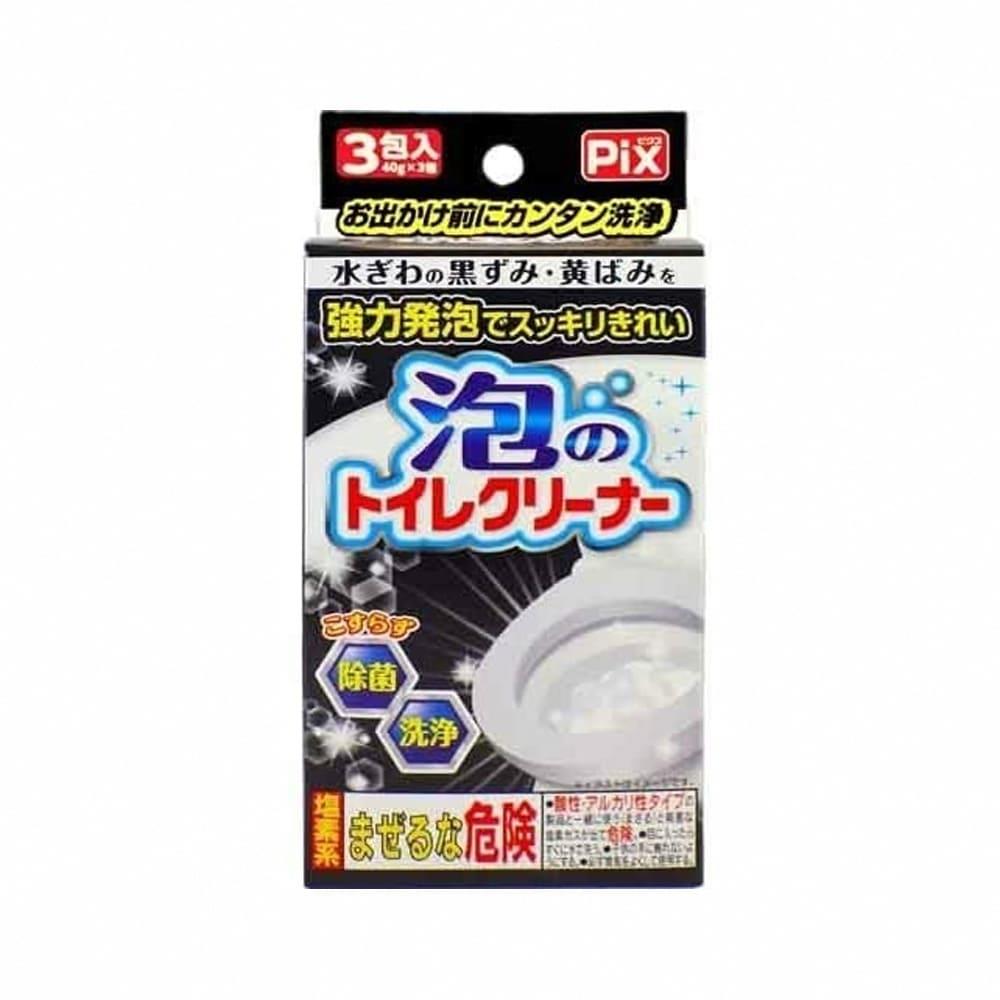 日本Pix泡泡馬桶潔廁劑/清潔劑 40gx3包