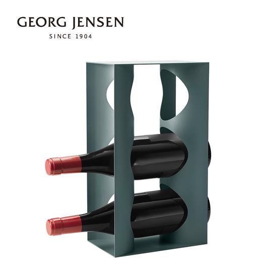 【北歐櫥窗】Georg Jensen 喬治傑生 Alfredo 酒瓶架（洋薊綠）