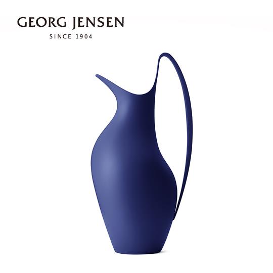 【北歐櫥窗】Georg Jensen 喬治傑生HK 曲線水壺（經典藍、1.2 L）