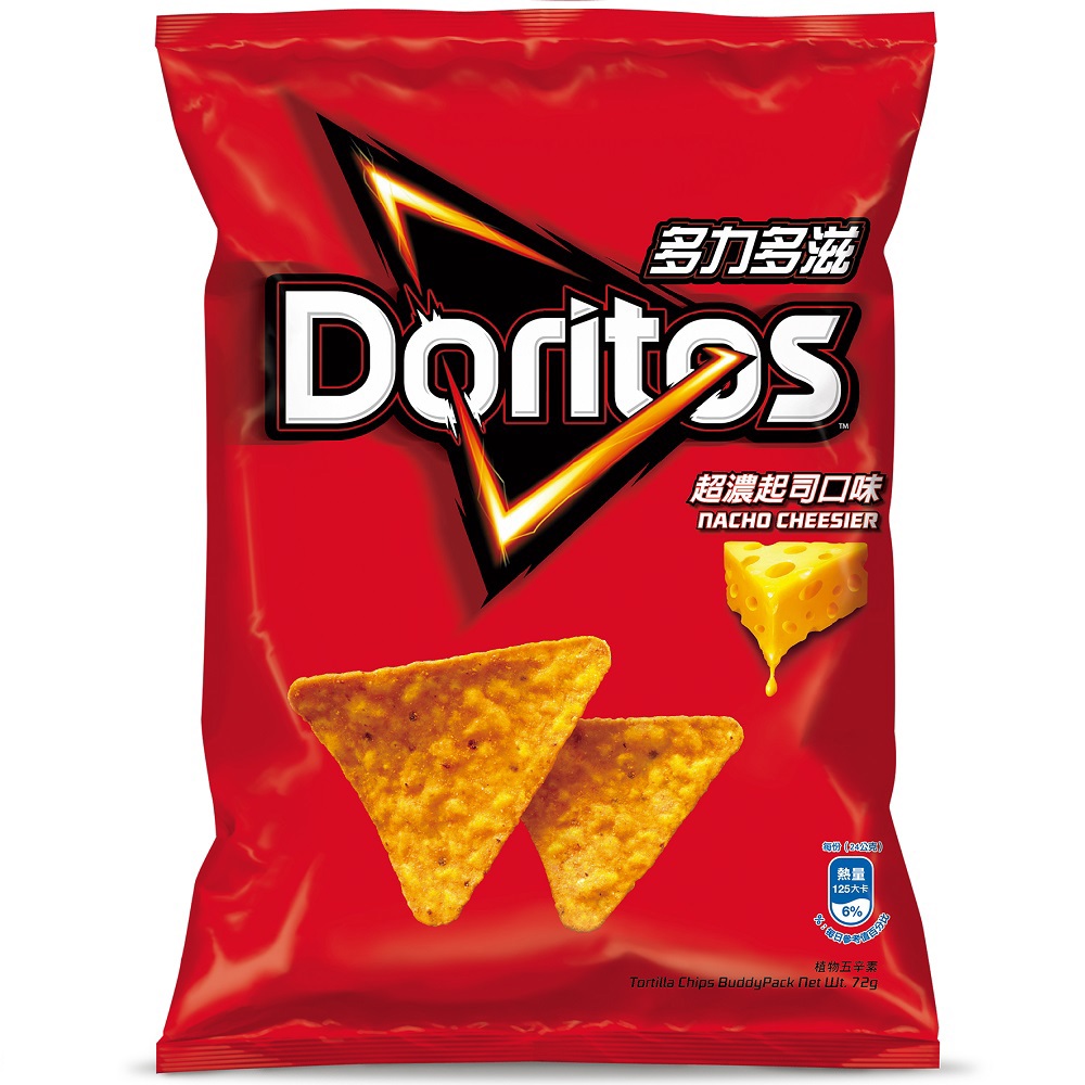 【多力多滋】箱)多力多滋超濃起司玉米片(68gx12)