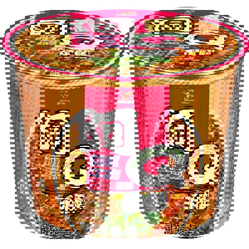 【統一】箱)阿Ｑ紅椒牛肉桶麵(102gx12)