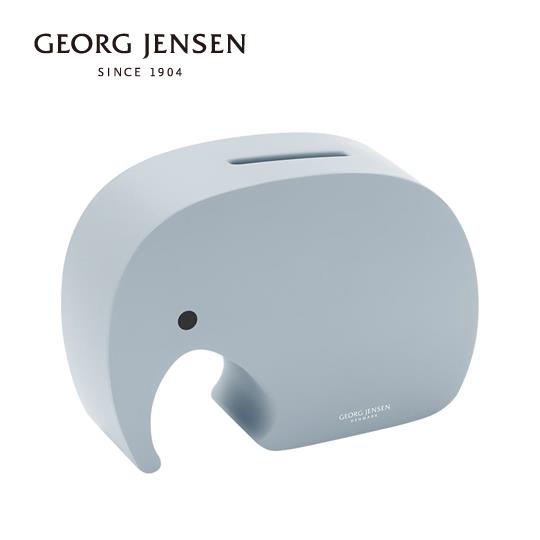 【北歐櫥窗】Georg Jensen喬治傑生Miniphant迷你象撲滿(糖果藍)