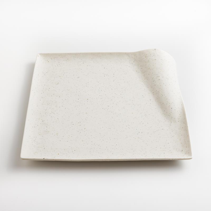 Ice Crack 23cm Ceramic Plate