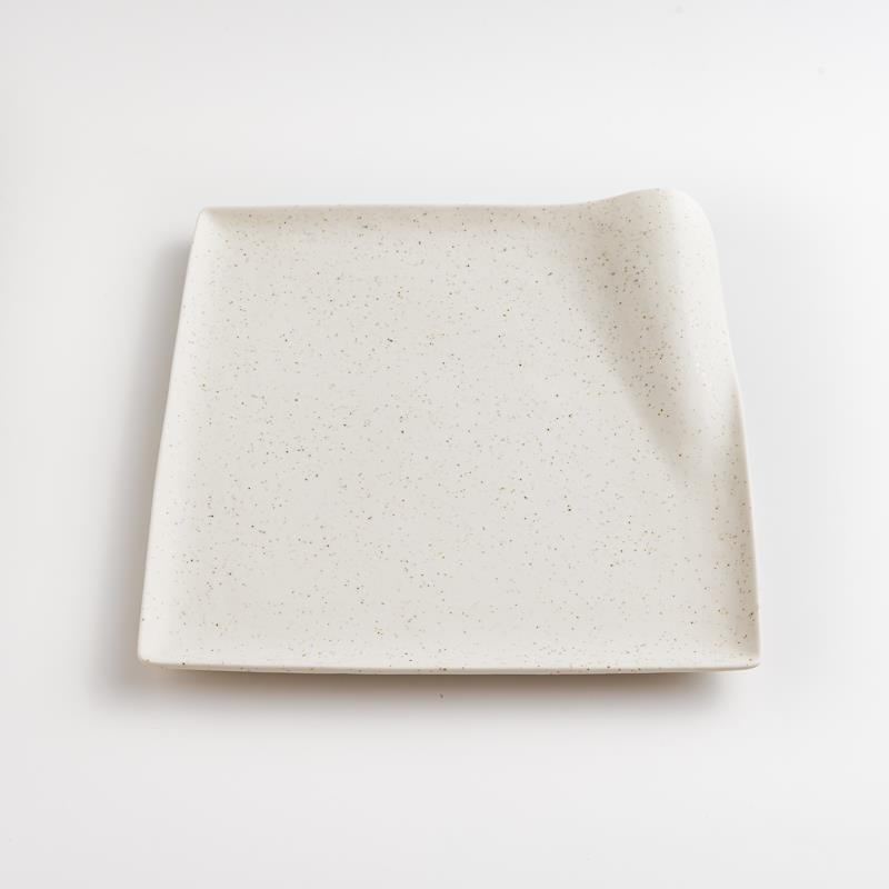 Ice Crack 23cm Ceramic Plate