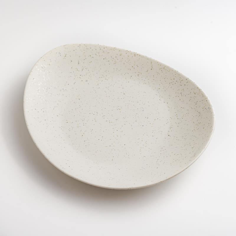 Ice Crack 23cm Ceramic Plate