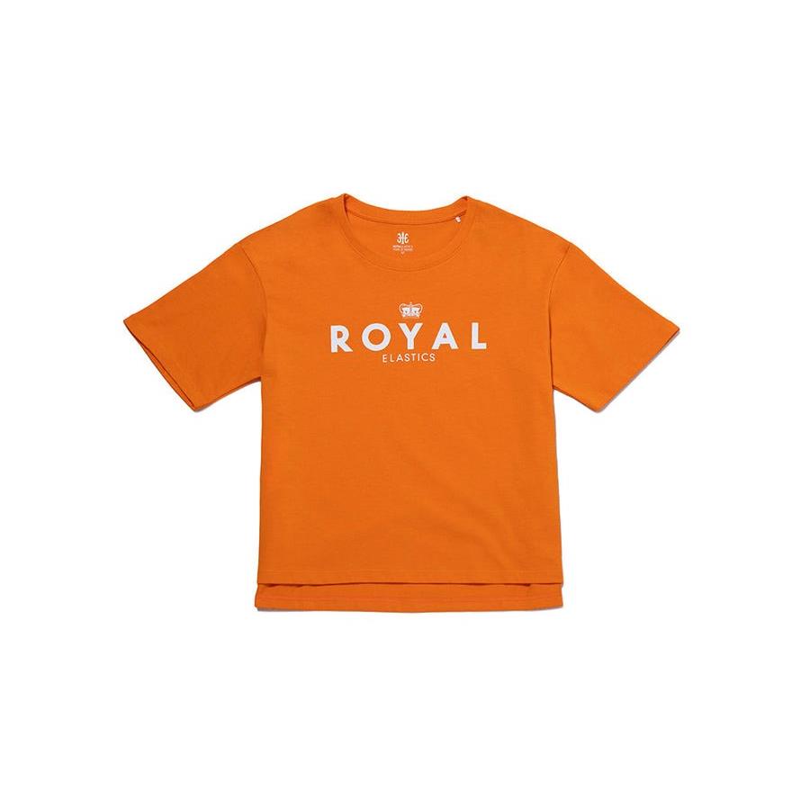 【Royal Elastics】寬版圓領 Logo Tee R31932-220 (橘色)