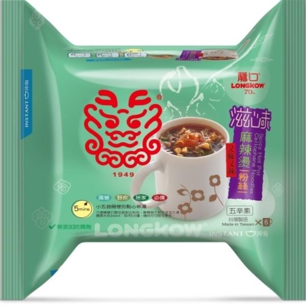 【龍口】龍口 滋味麻辣燙粉絲(282g/袋(6入))(效期至2025/10/18)