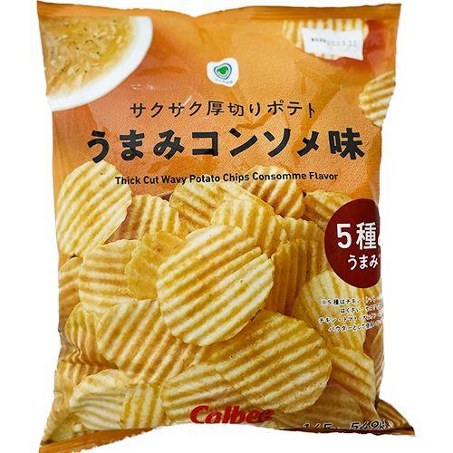 【日本全家】雞汁風味厚切洋芋片(145g/包)