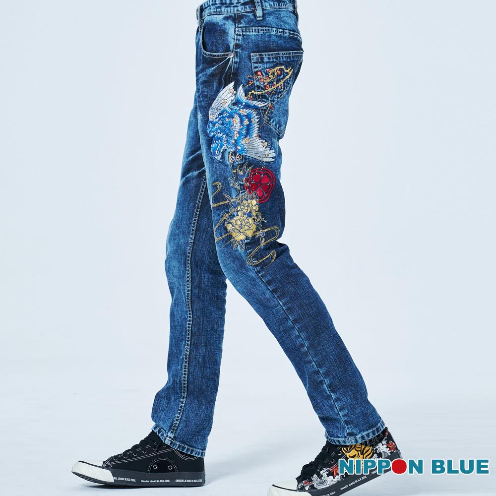【9折】金標匠鷹之翼中腰丹寧直筒褲 - BLUE WAY 日本藍