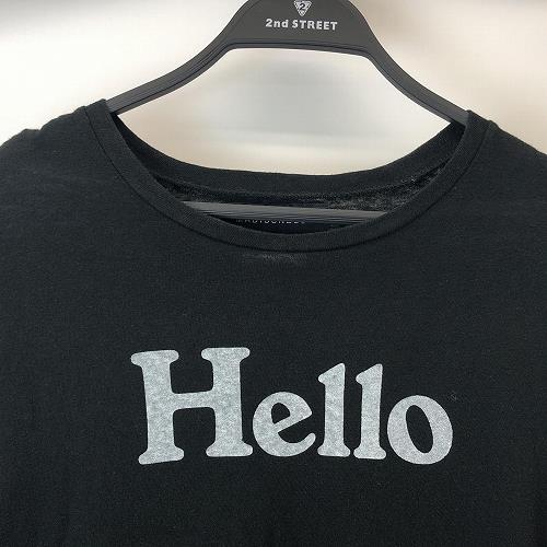 MADISONBLUE/MB999-7716 Hello CREWNEK T-