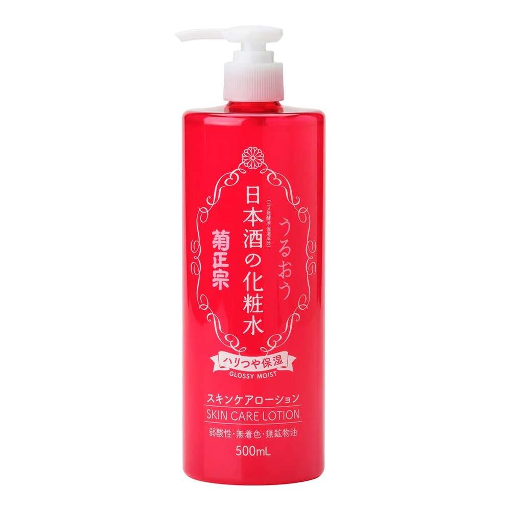 菊正宗日本酒光彈保濕化妝水500ml紅