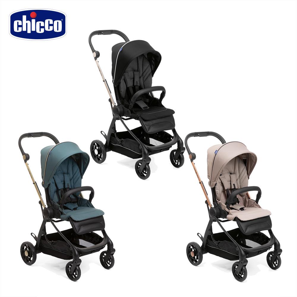 chicco-One4Ever全能秒收雙向輕量手推車(沙漠玫瑰/海盜闇黑/綠寶石)【預購-2/4出貨】