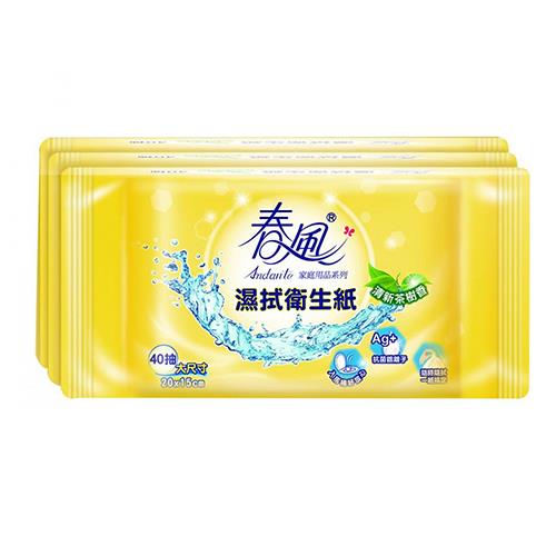 【春風】濕式衛生紙(40抽x6包)
