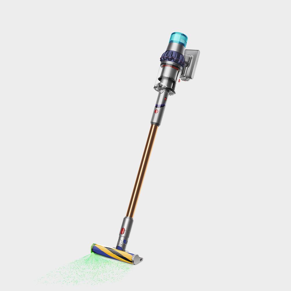 【限量福利品】Dyson V15 Detect™ Fluffy Plus SV22 強勁吸力智慧無線吸塵器 普魯士藍