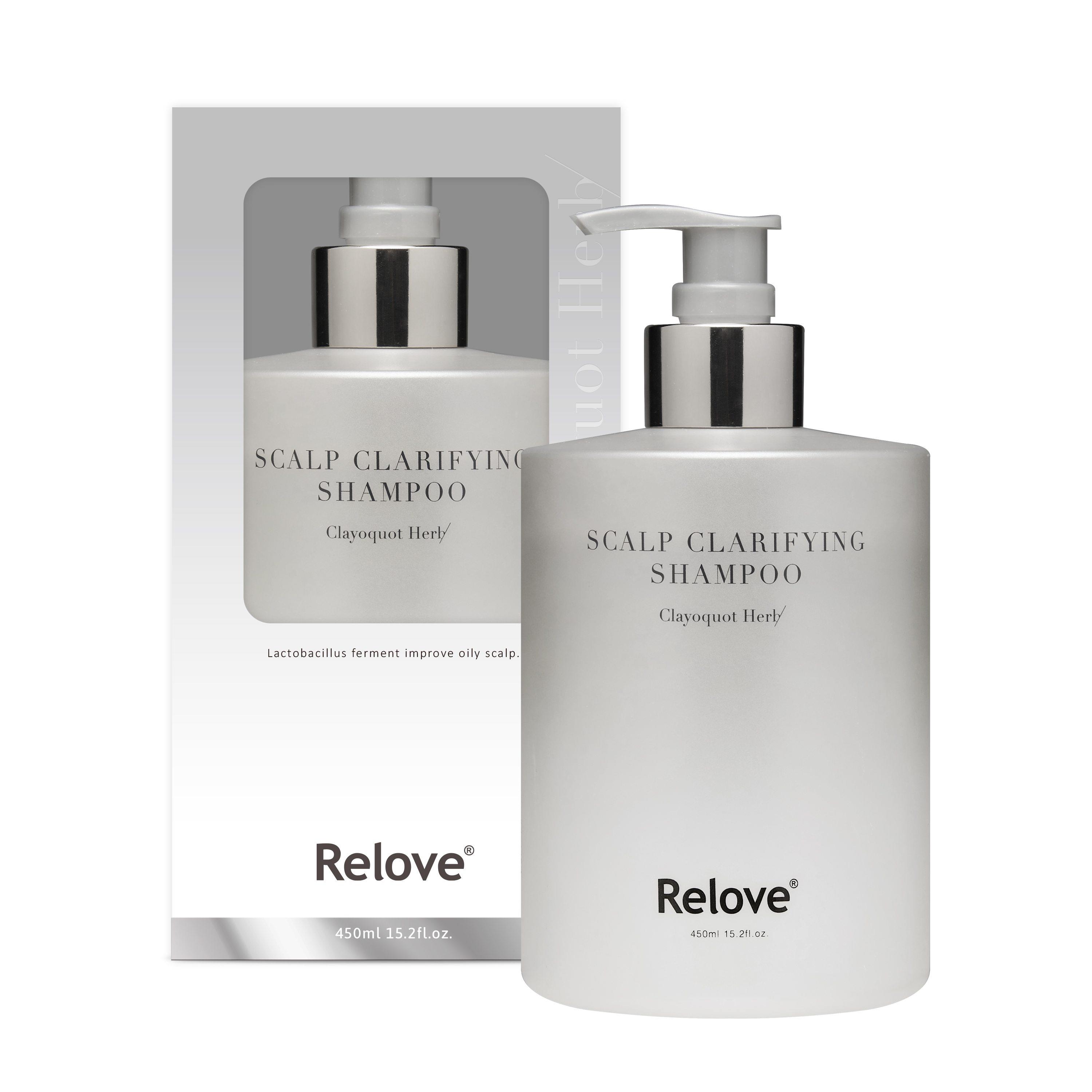 【Relove】107酵萃TM蓬鬆控油淨化頭皮洗髮精450ml-峽灣森林