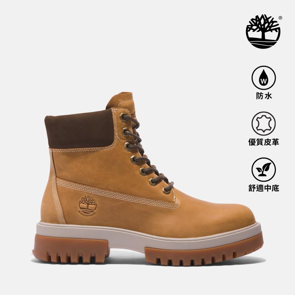Timberland 男款小麥色Arbor Road防水中筒靴|A5YKD231