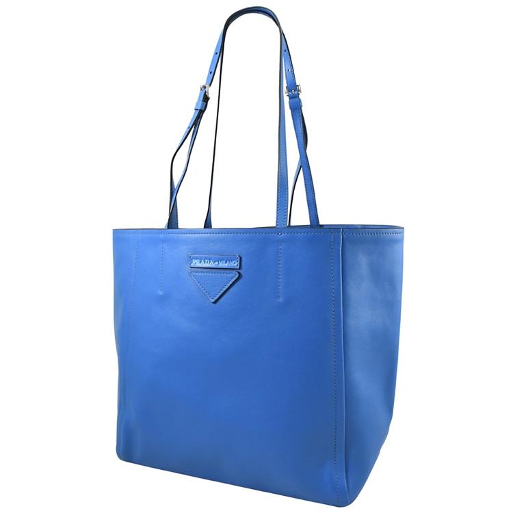 PRADA Nylon 2WAY Plain Leather Crossbody Logo Handbags (1BG308)