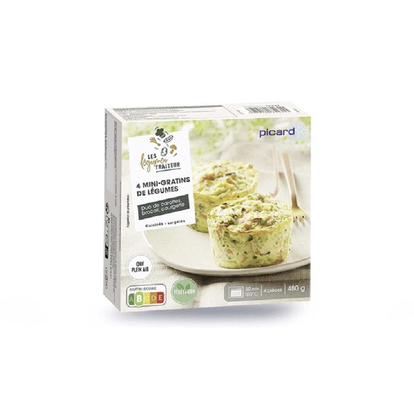 【picard】迷你烤蔬菜塔(4入)(480g)(效期至2025/05/31)