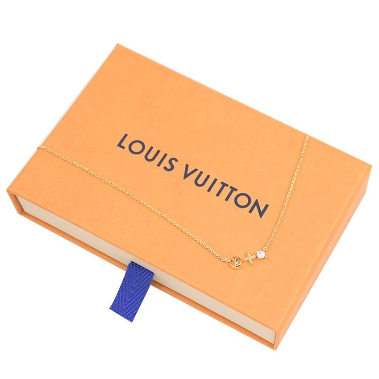 Louis Vuitton MONOGRAM Petit louis necklace (M00368)