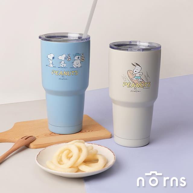 Peanuts史努比不鏽鋼冰霸杯- Norns Original Design Snoopy正版 保溫杯 酷涼杯 304不鏽鋼 雙層真空飲料杯