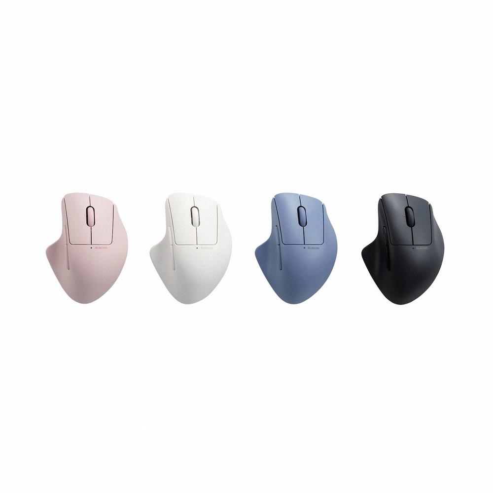 ELECOM Shellpha 無線5鍵滑鼠-黑/藍/粉/白