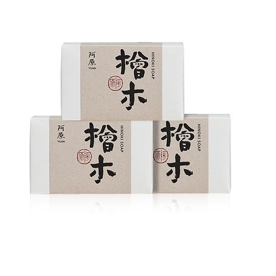 【阿原YUAN】檜木皂115g-甦活放鬆x3