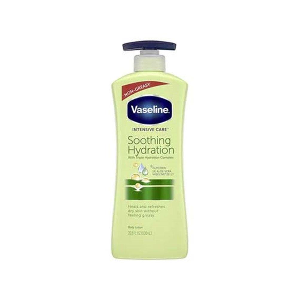 Vaseline凡士林潤膚乳液600ml蘆薈清香