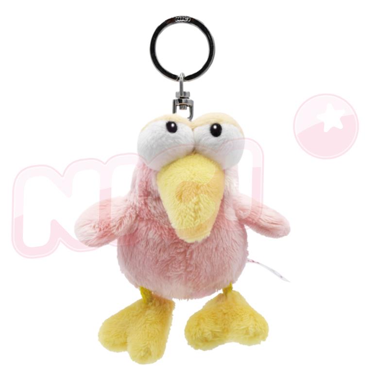 [91328]NICI 櫻花粉拉拉鳥鑰匙圈
