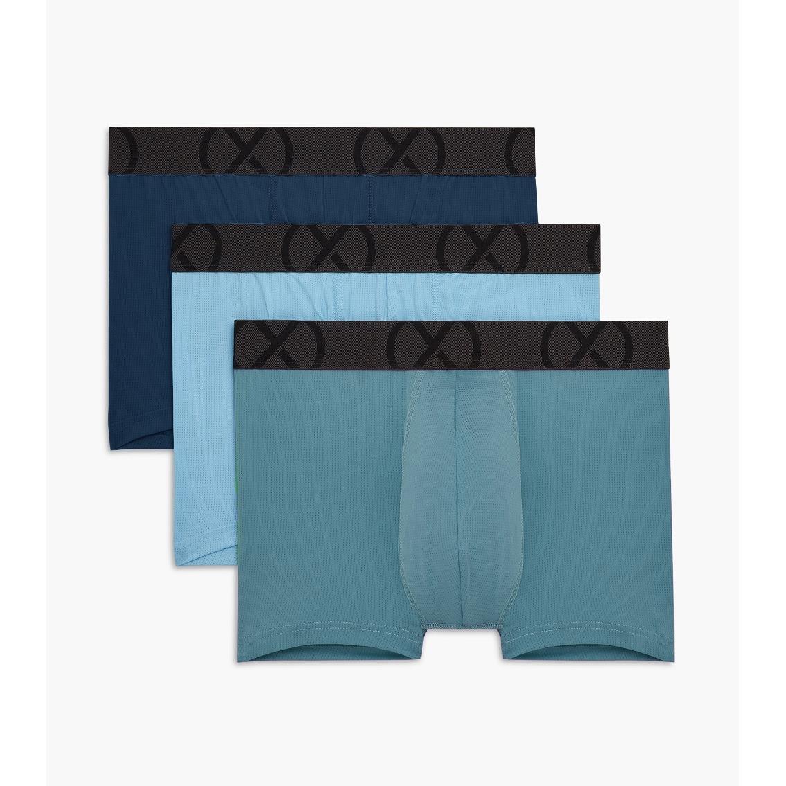 (X) SPORT MESH 零觸感超透氣三件組/低腰四角褲(原裝三件組)